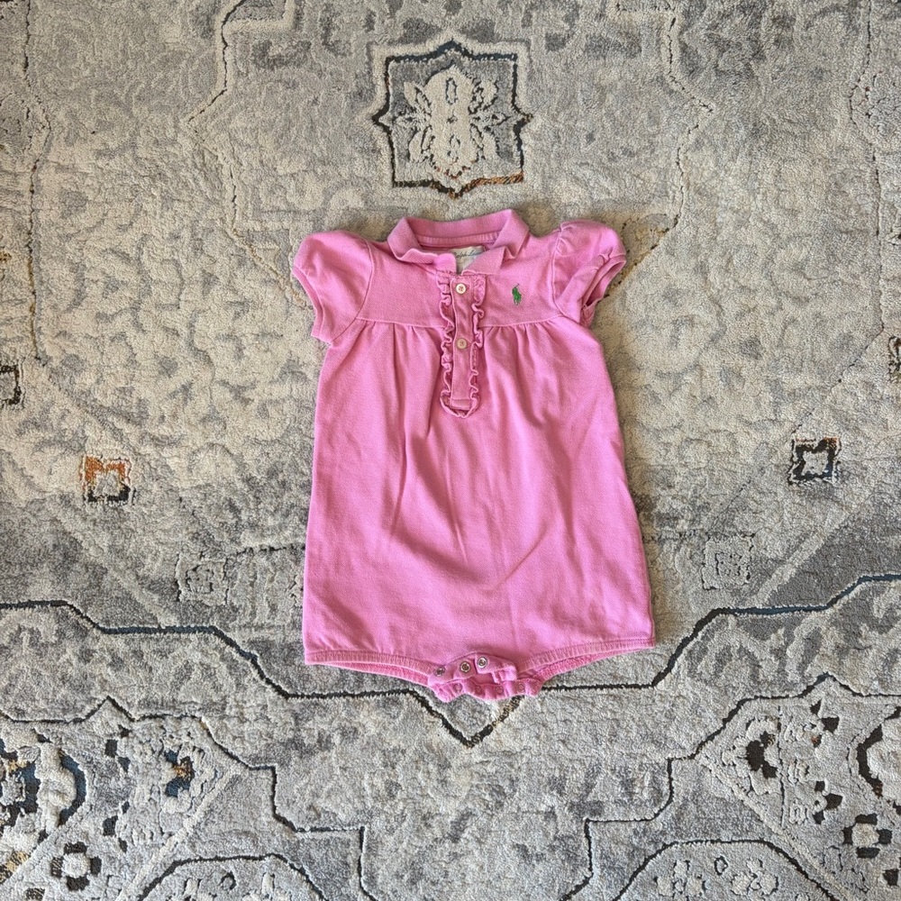 Ralph Lauren dress/bubble romper bundle, 9 months - Picture 5 of 5